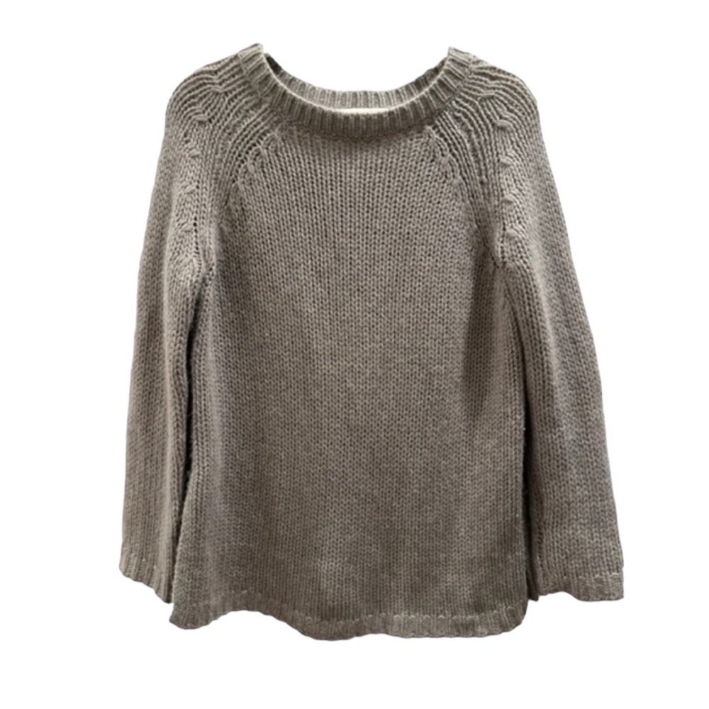 NAKED CASHMERE Chunky Knit Grey Sweater - Super Soft - Size M